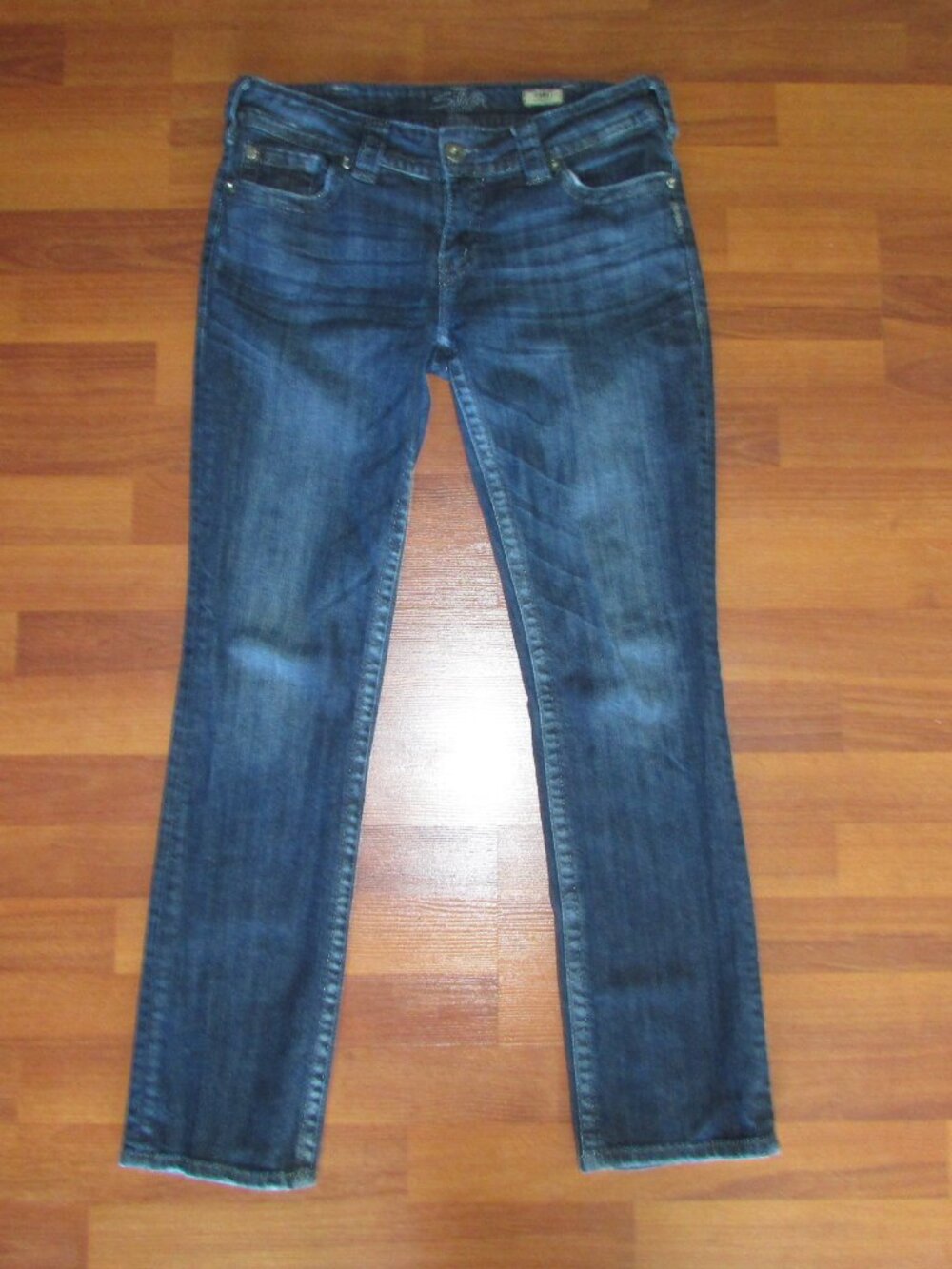 Silver Suki Straight Leg Jeans - Picture 3 of 16